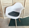 Стул Eames DAW white c подушкой в аренду