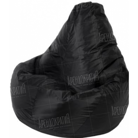 Кресло-мешок Beanbag Black в аренду